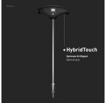 Clé à douille à poignée en T INBUS® 71918 9mm, avec HybridTouch — Made in Germany