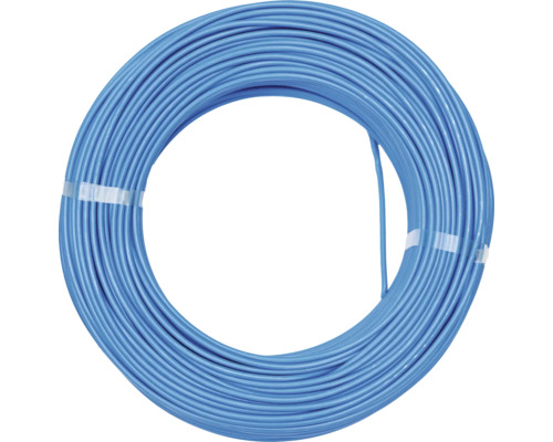Bobine de câble électrique bleu