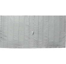 Blick auf eine Thermogardine mit Falten und Band