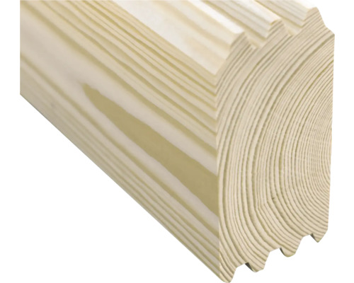 Poutre en bois avec profil rainure et languette