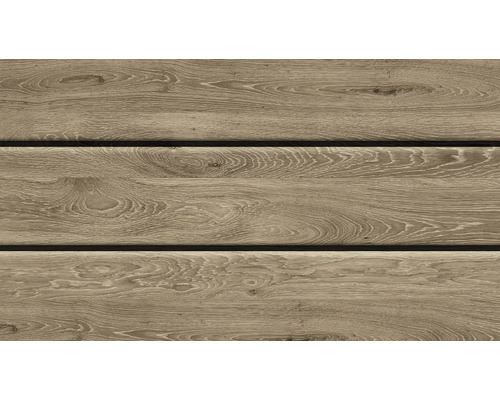 Bardage en bois avec grain