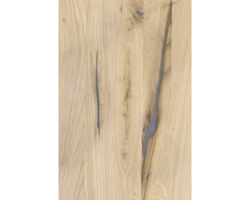 Holzplatte aus Eiche mit Astlöchern