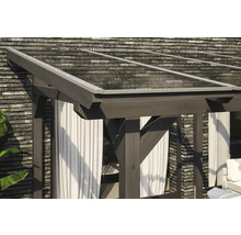 Terrassenüberdachung SKAN HOLZ Siena 434x250 cm schiefergrau-thumb-4