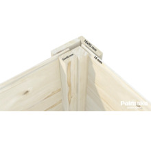 Abri de jardin Palmako Leif avec marron
