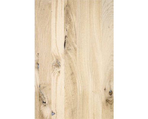 Holzplatte aus Eiche mit Astlöchern
