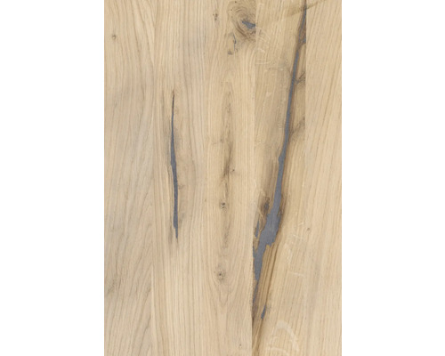 Holzplatte aus Eiche mit Astlöchern