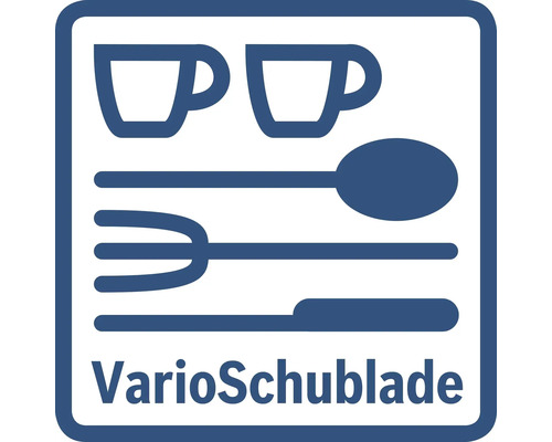 Symbole VarioSchublade pour lave-vaisselle
