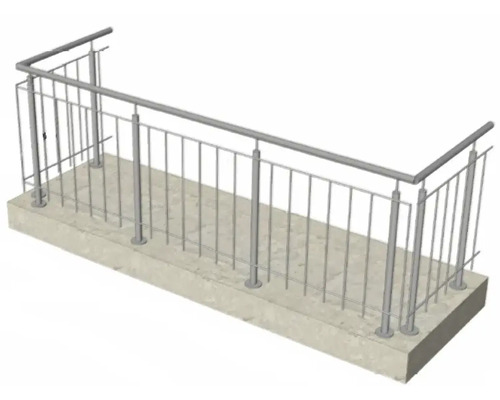 Geländer aus Metall für den Aussenbereich