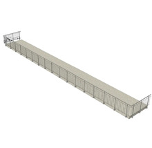 Brücke mit Geländer