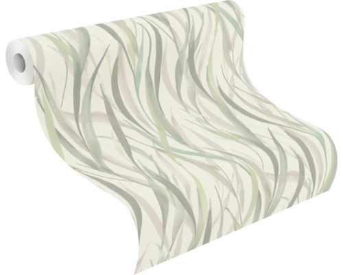 Tapetenrolle mit Blattmuster