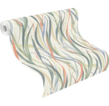Tapetenrolle mit abstraktem Pflanzenmuster