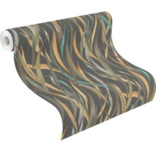 Rouleau de papier peint avec motif de feuilles