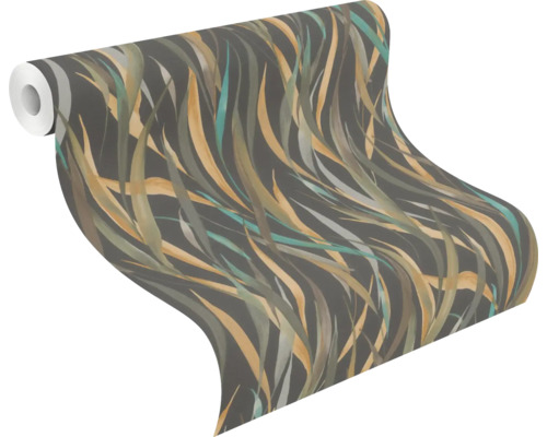 Tapetenrolle mit Blättermuster