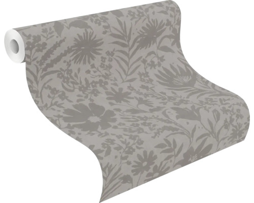 Tapetenrolle mit floralem Muster