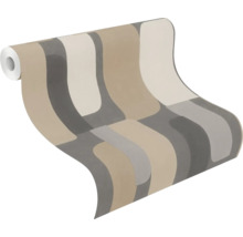 Papier peint intissé 330533 Paraiso graphique marron
