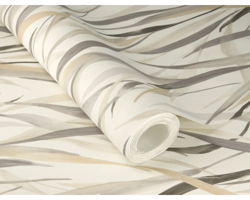 Rouleau de papier peint avec motif de feuilles