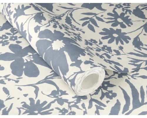 Tapetenrolle mit floralem Muster