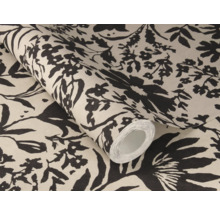 Tapetenrolle mit Blumenmuster