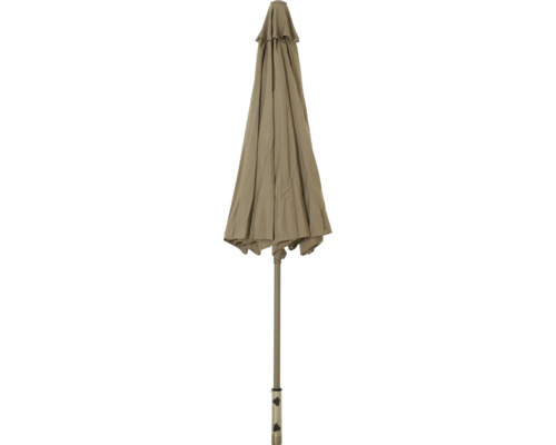 Parasol de jardin fermé avec mât
