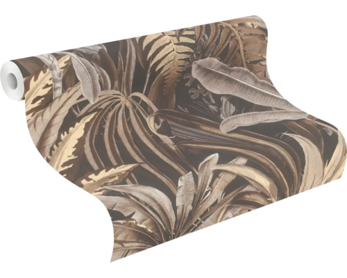 Rouleau de papier peint avec motif de plantes