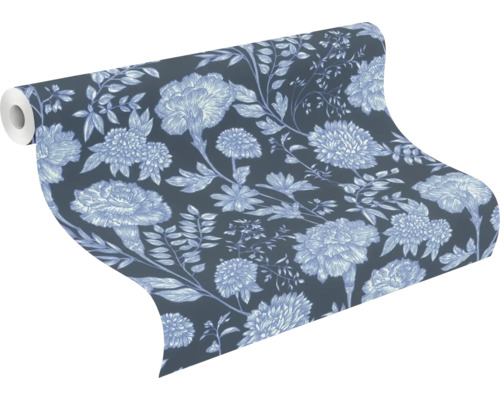 Tapetenrolle mit Blumenmuster