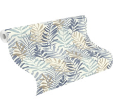 Rouleau de papier peint avec motif de feuilles