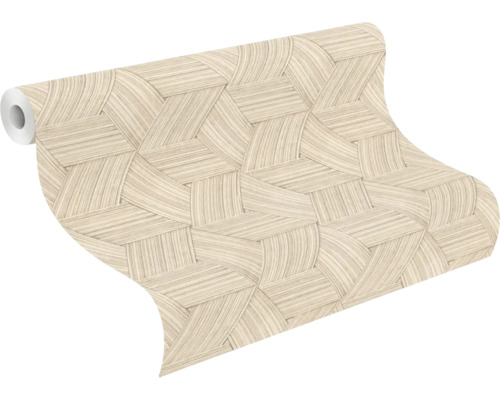 Tapetenrolle mit Flechtmuster