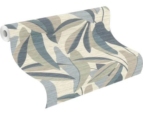 Tapetenrolle mit Blattmuster
