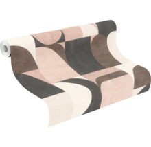 Papier peint intissé 866551 Symphony Retro marron