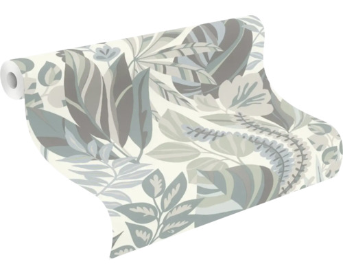 Tapetenrolle mit floralem Muster