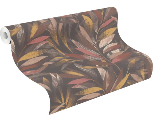 Tapetenrolle mit Pflanzenmuster