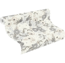 Rouleau de papier peint à motif floral
