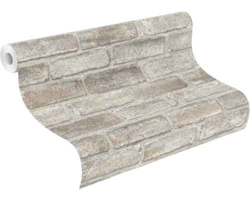 Rouleau de papier peint à motif de pierre