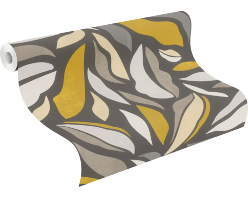 Tapetenrolle mit Blattmuster