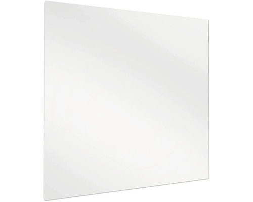 Weiße, rechteckige Möbelfront