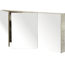 Armoire de toilette Sanox 140 x 13 x 65 cm chêne nature 3 porte