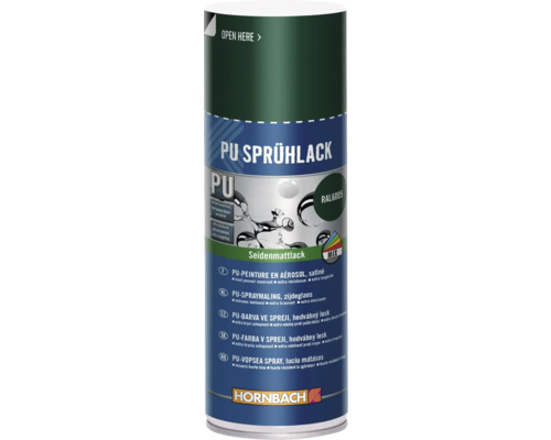 PU Sprühlack in seidenmatt im Spraydose