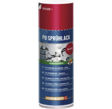 Peinture aérosol PU Maston RAL3000 rouge feu mat satiné 400 ml