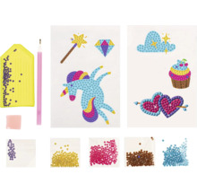 Kit de Diamond Painting avec modèles et accessoires