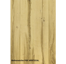 Holzplatte Balkeneiche F05 Vertikal