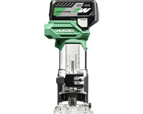 Akkubetriebene Oberfräse mit bürstenlosem Motor von HiKoki