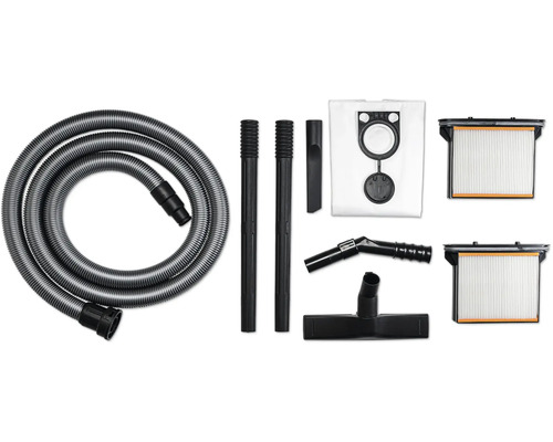 Zubehörset für Staubsauger mit Schlauch, Saugrohren, Fugendüse, Staubsaugerbeutel und Filter