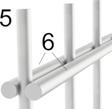 Doppelstabmatte Typ 6/5/6 251 x 163 cm feuerverzinkt