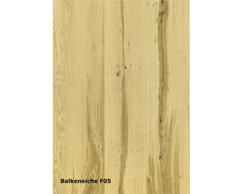 Panneau en bois de chêne Balkeneiche F05