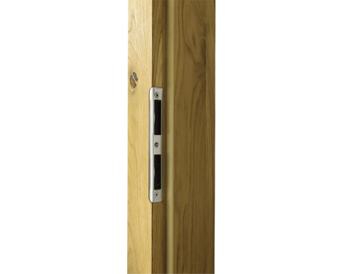Porte coulissante avec poignée encastrée