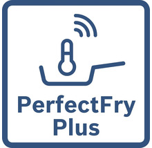 PerfectFry Plus Symbol: Temperaturkontrolle beim Frittieren