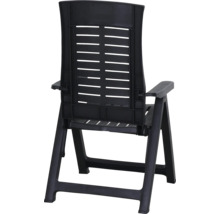 Chaise de jardin pliante en plastique