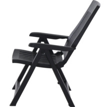 Fauteuil de jardin en plastique, pliable