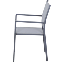 Chaise de jardin en aluminium