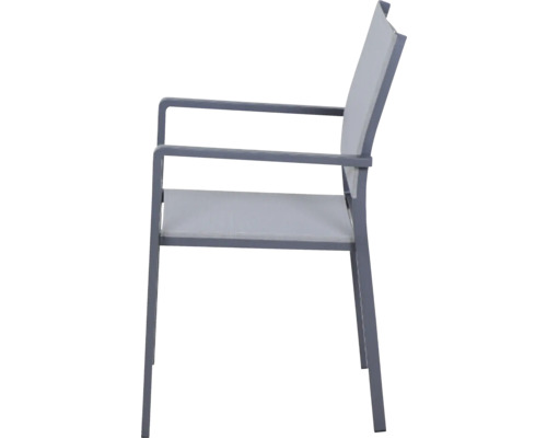 Chaise de jardin en aluminium